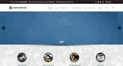 Desktop Screenshot of camp-christian.org